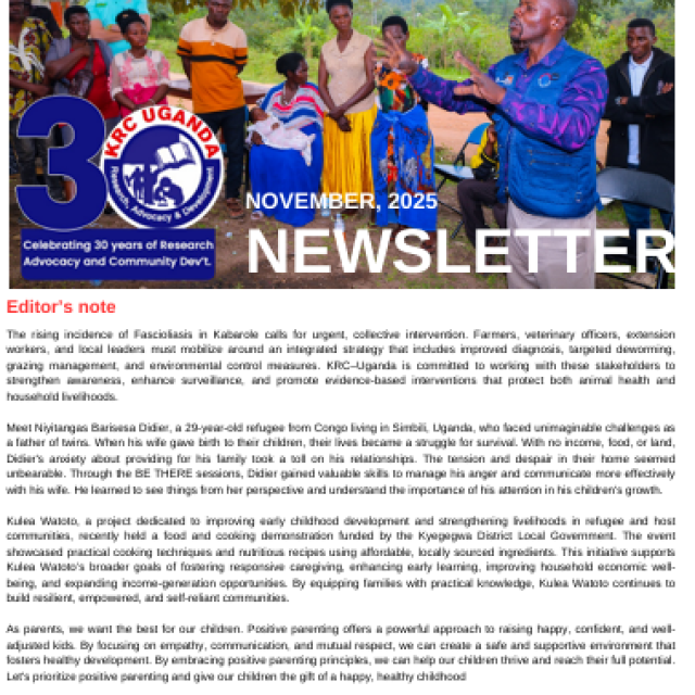 Newsletter November 2025